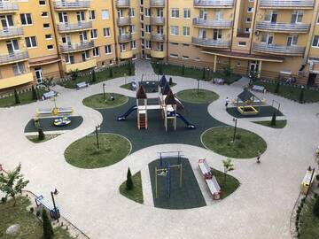 Фото номера Апартаменты с 2 спальнями Апартаменты GIL Apartment on Bogomolca 22, new г. Ужгород 21
