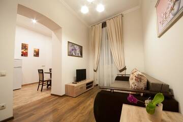 Фото номера Апартаменты Апартаменты Wonderful flat on city center (Mukachivska 4/12) г. Ужгород 8