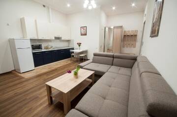 Фото номера Апартаменты Апартаменты Wonderful flat on city center (Mukachivska 4/14) г. Ужгород 21