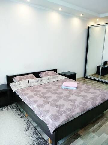 Фото номера Апартаменты с 1 спальней Апартаменты Modern Flat 22 г. Ужгород 9